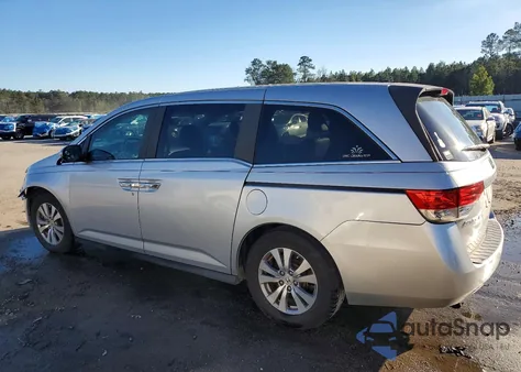 2014 Honda Odyssey Exl z USA, uszkodzony, nr VIN 5FNRL5H6XEB002500